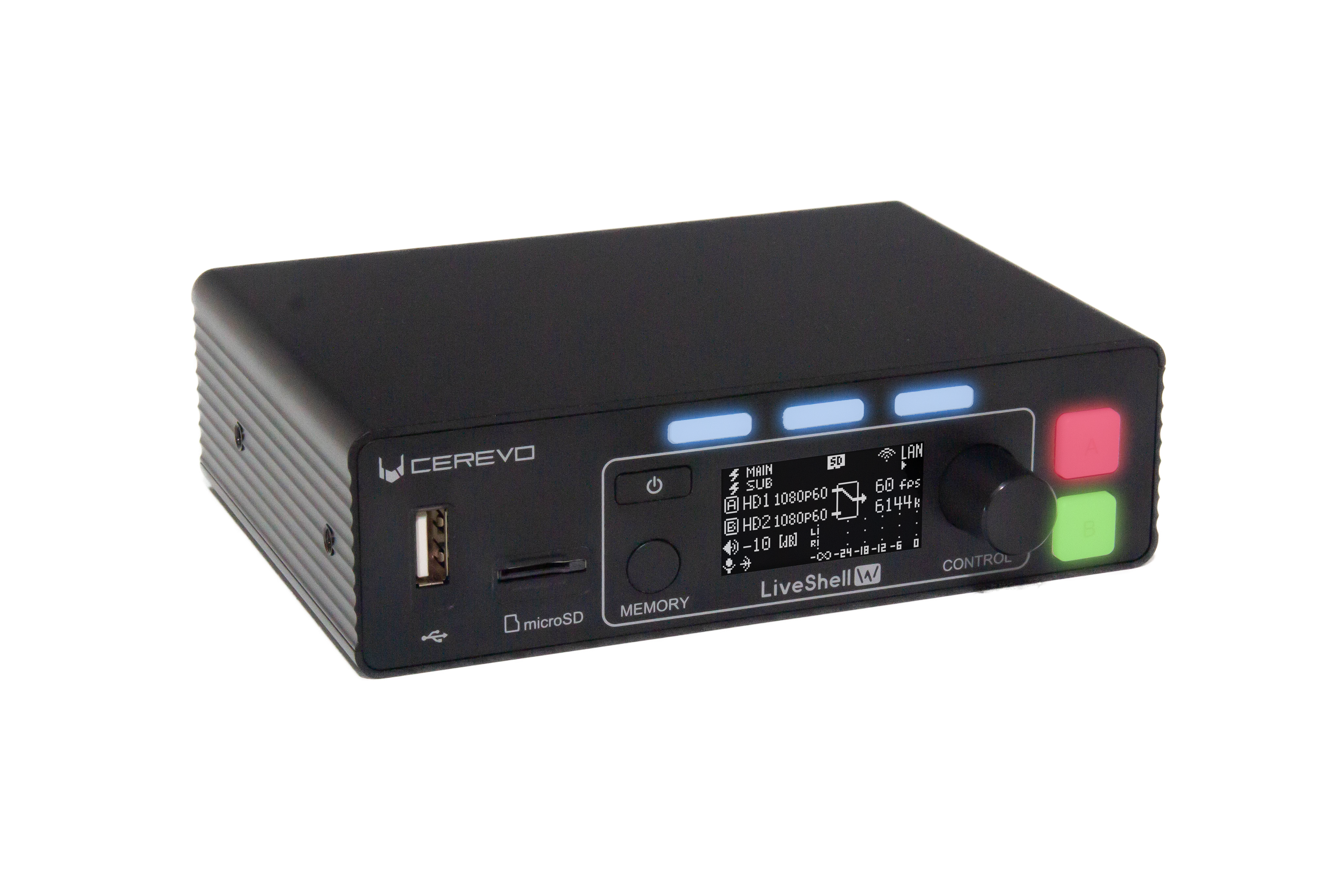 LiveShell W, Cerevo's Live Streaming Device with 2-input Video 